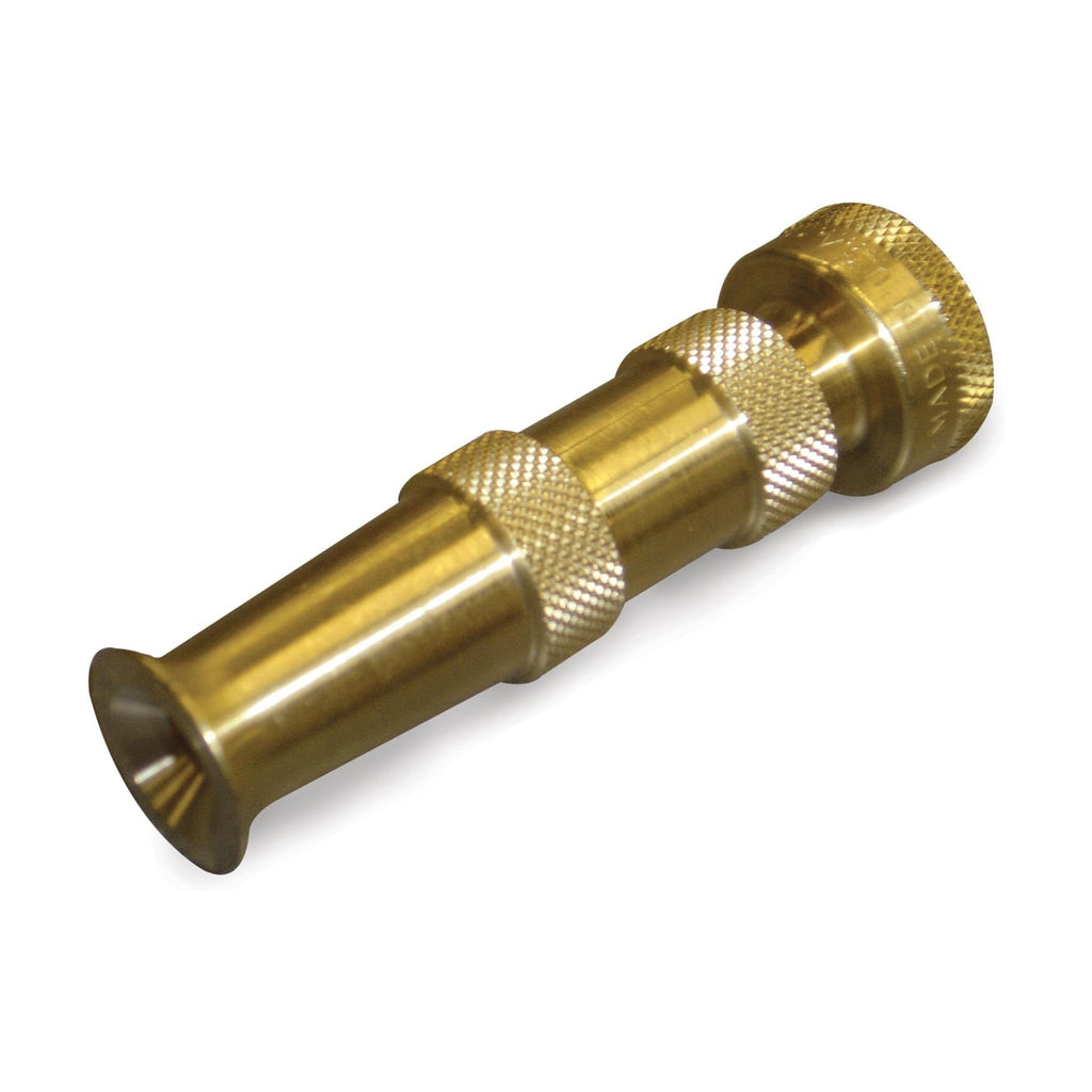 Dramm 12380 Heavy-Duty Brass Adjustable Hose Nozzle
