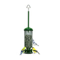 Squirrel Buster Mini Squirrel-Proof Bird Feeder for Wild Birds – 4 Metal Perches, 1 lb Seed Capacity, Chew-Proof Design, Lifetime Care, Garden Green