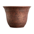 The HC Companies Sierra Round Self-Watering Pot - Lightweight Plastic Planter for Herbs & More - Durable Plant Pots for