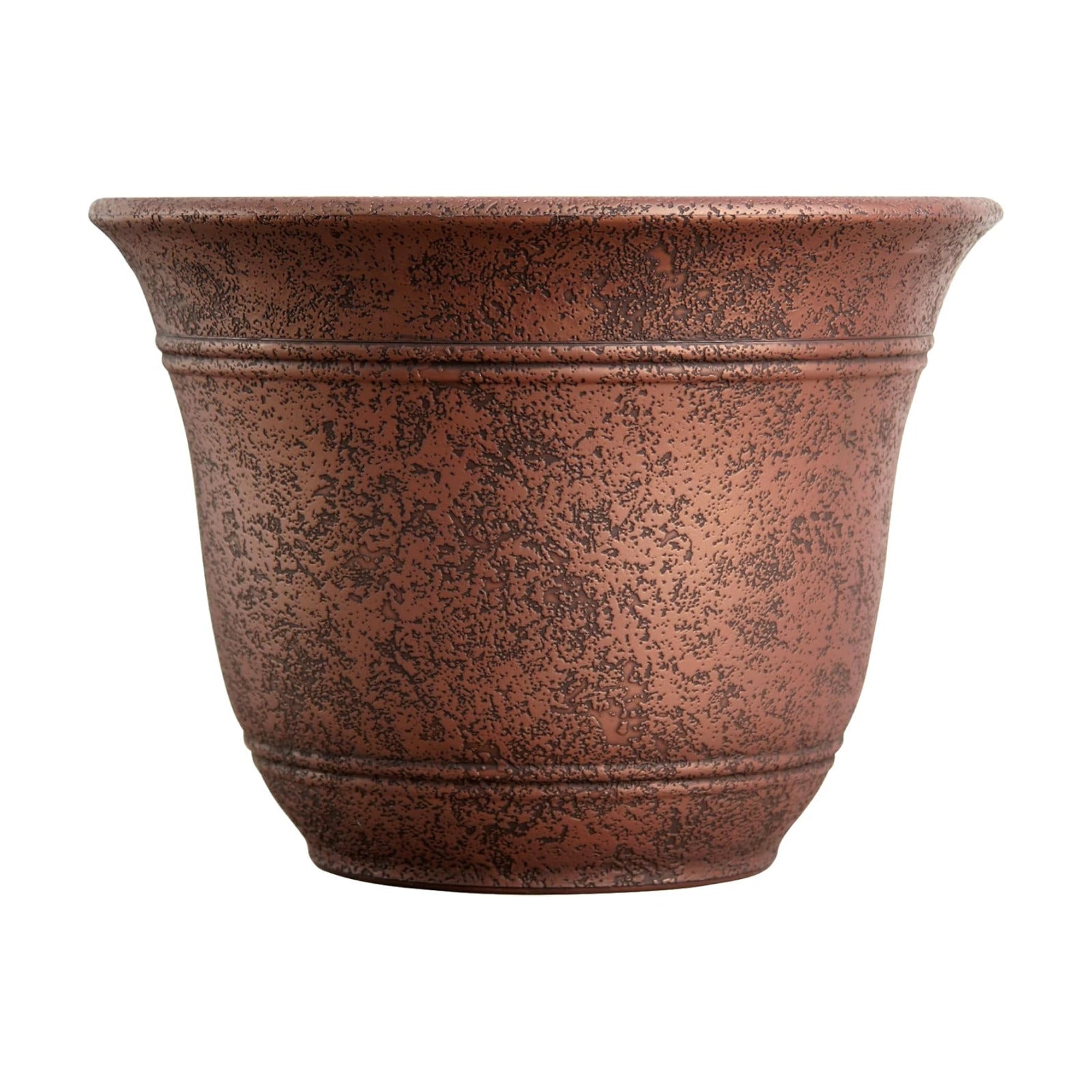 The HC Companies Sierra Round Self-Watering Pot - Lightweight Plastic Planter for Herbs & More - Durable Plant Pots for