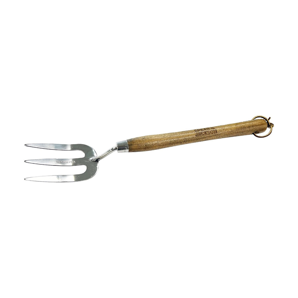 Spear & Jackson Stainless Steel Hand Weed Fork, Durable Gardening Tool for Efficient Weeding and Soil Aeration