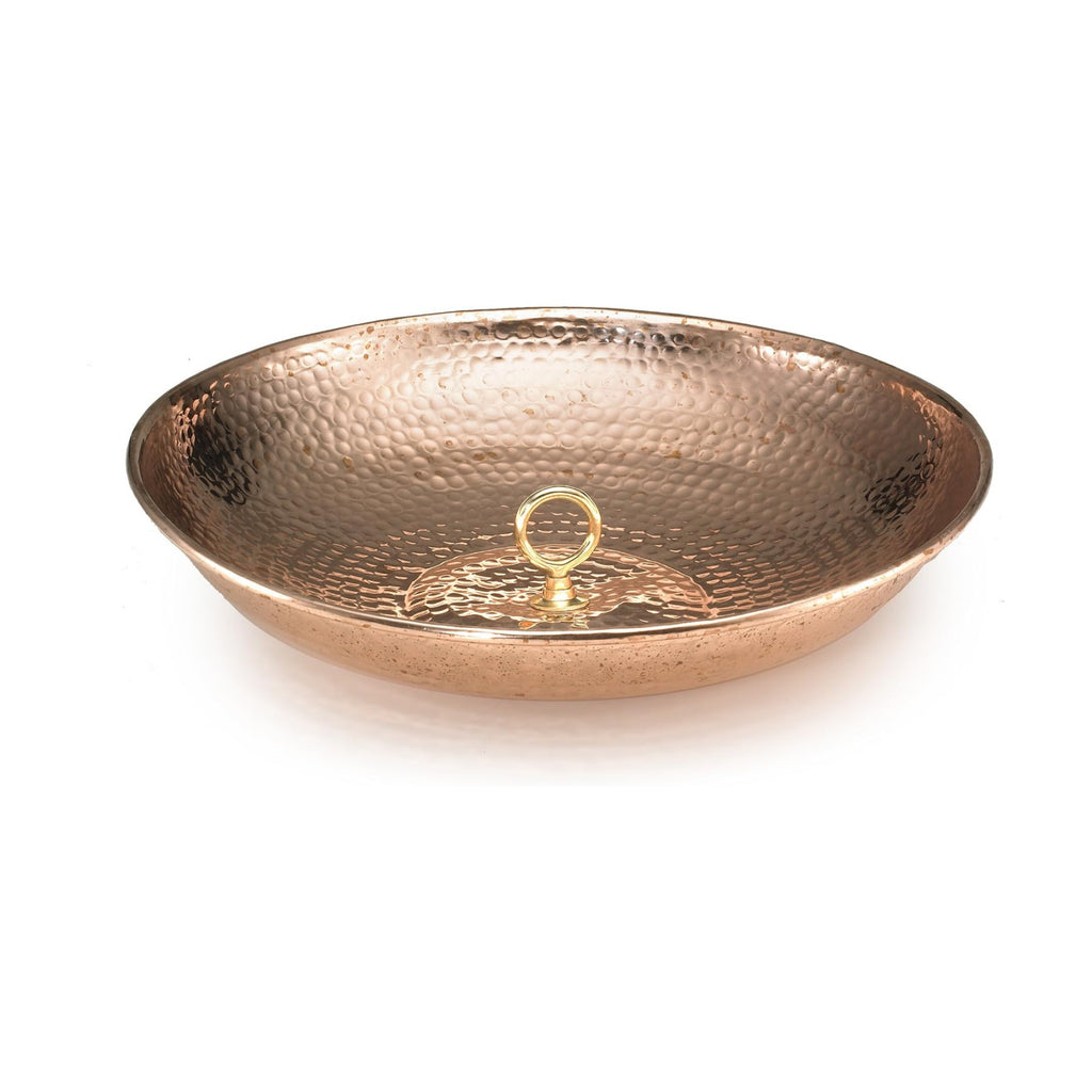 Good Directions 479P Rain Chain Basin Large 16-1/2 Inch Diameter, 4 Inches High, 100% Pure Copper