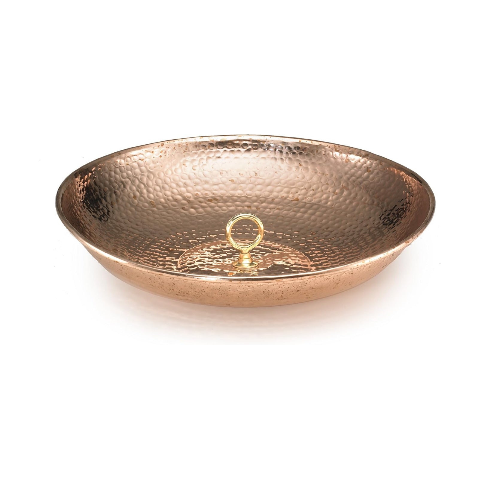 Good Directions 479P Rain Chain Basin Large 16-1/2 Inch Diameter, 4 Inches High, 100% Pure Copper