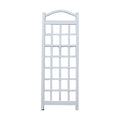 Dura-Trel Cambridge Wall Mounted Garden Vinyl Trellis, 28" x 75", White | Plant Support Frame for Climbing Vines