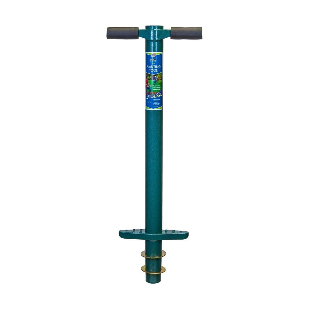 5-IN-1 Lawn Tool and Garden Tool, Bulb Planter, Weeder, Sod Plugger, Annual Planter, Soil Test
