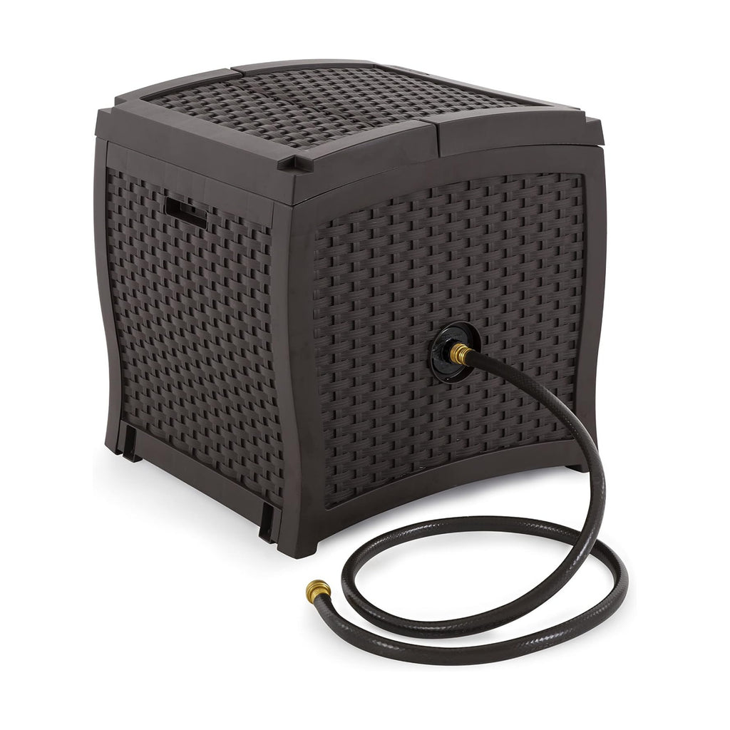 Suncast Hose Reel with Smart Trak Hose Guide, Water-Tight Connection, Durable Resin Construction, 225' Hose Capacity