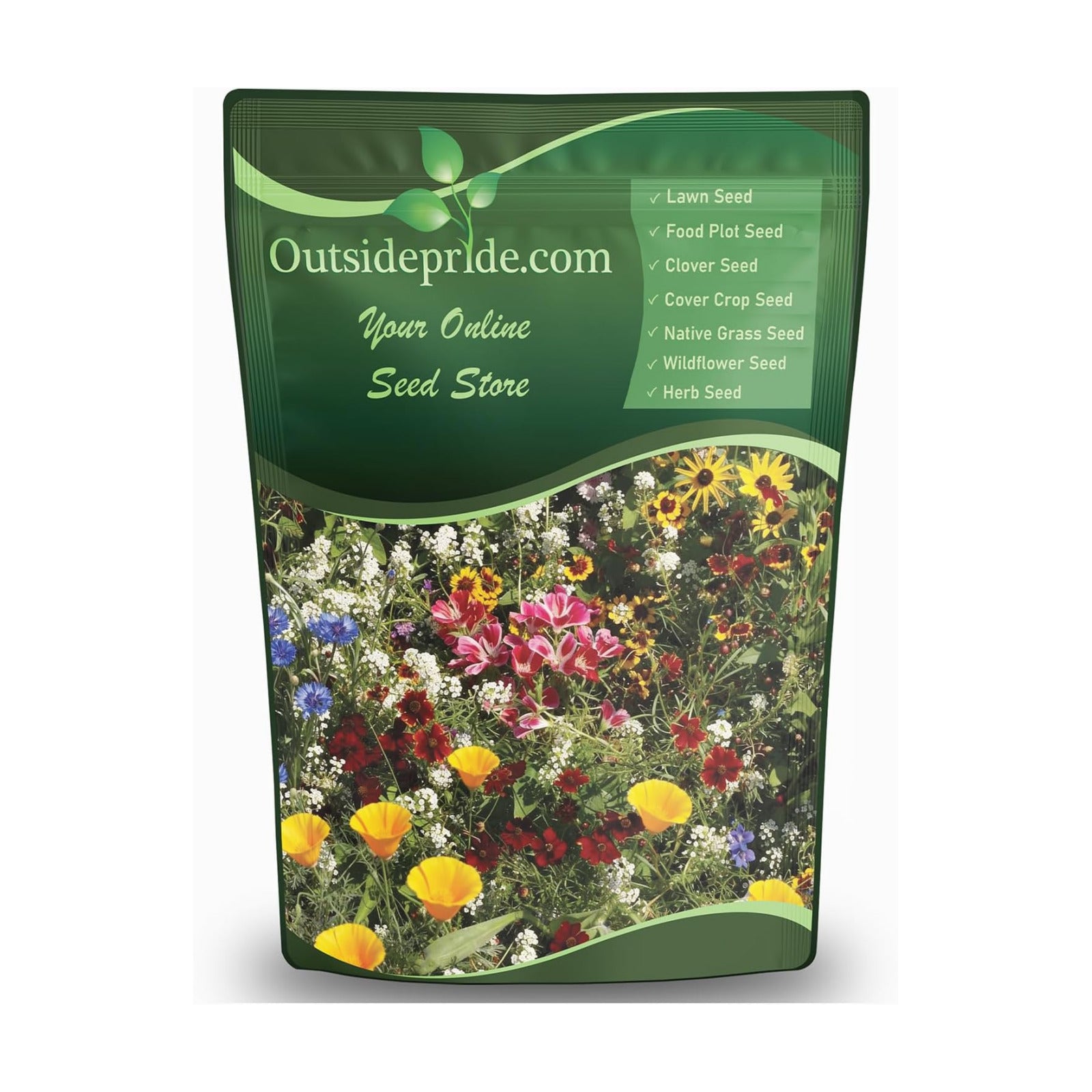 Outsidepride Birds & Butterfly Wild Flower Seed Mix - 1 Lb. Premium Blend of Annual & Perennial Wildflower Seeds for
