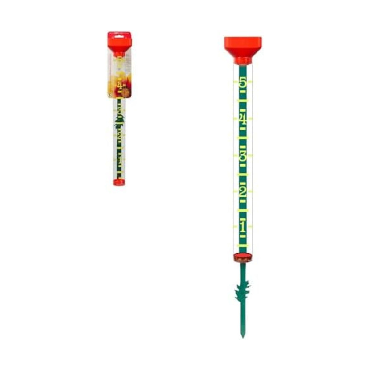 Headwind EZRead 21” Giant Professional Outdoor rain Gauge, USA Made Heavy Duty All Weather Freeze Proof Stake or mountable with Float, Orange (820-1002ORG)