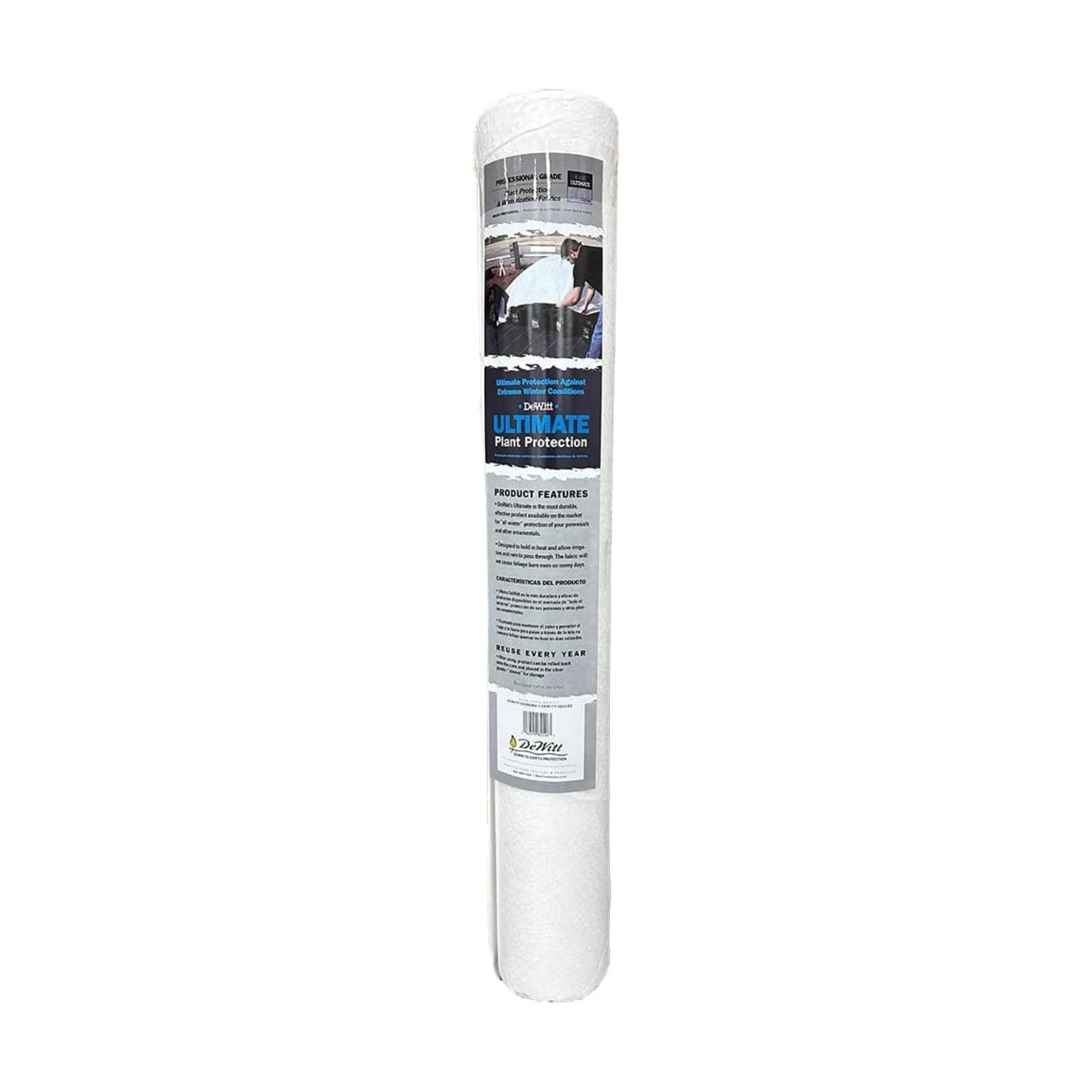 DeWitt Ultimate 2.5 oz 6' x 250' Plant Frost Protection Cloth Freeze Blanket Ultimate6