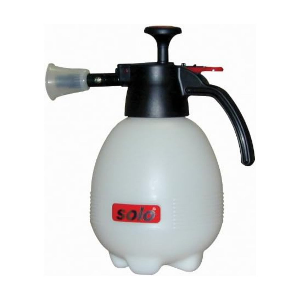 SOLO, 418-2L, 2 Liter One-Hand Pressure Sprayer, Red and White
