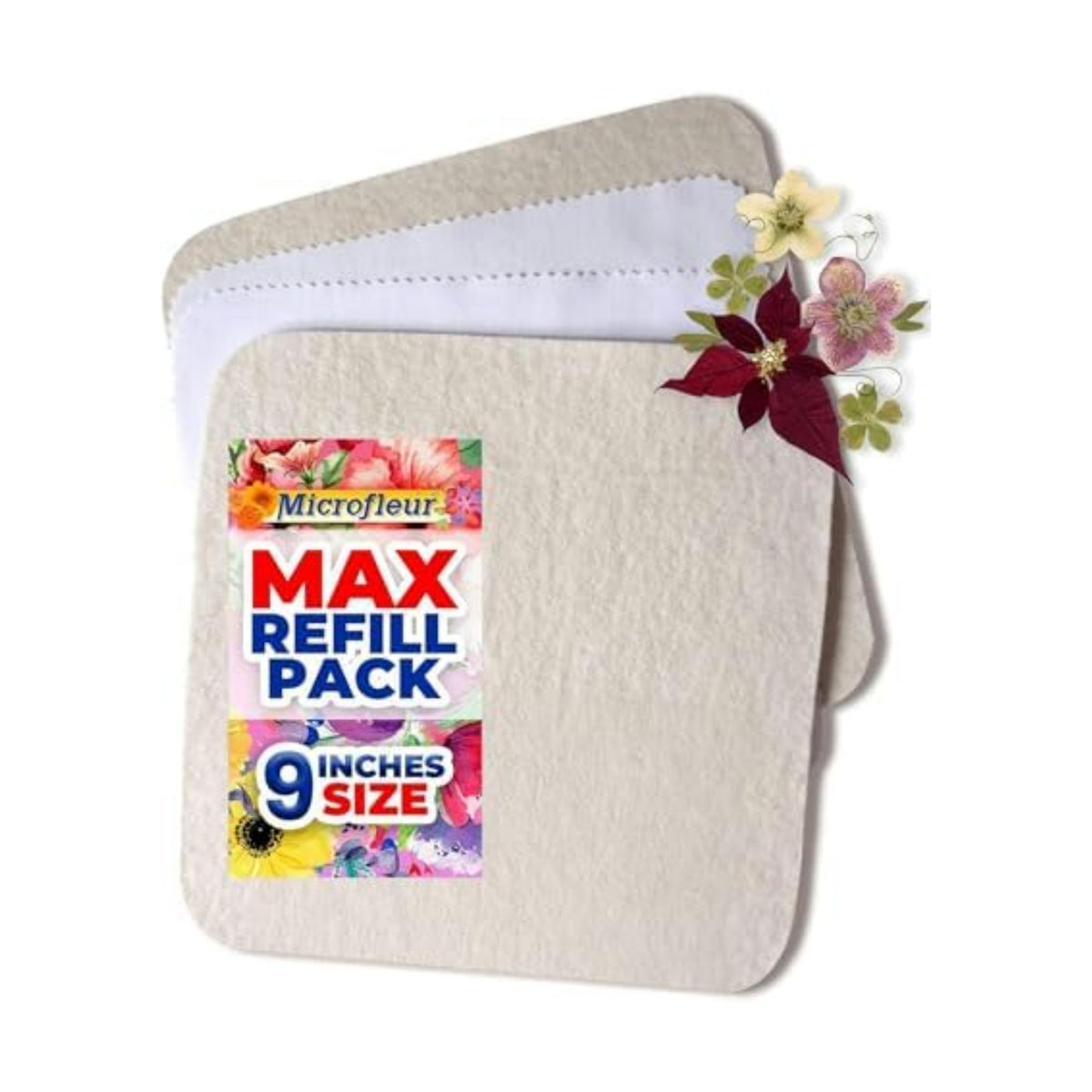 Microfleur Microwave Flower Press Refill Pack, DIY Floral Art - 9" (23 cm)