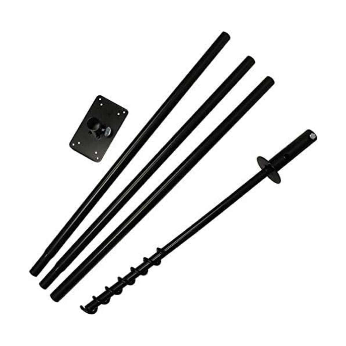 Erva Tool & Die 5 Piece Feeder Pole Set with Twist-in Ground Socket