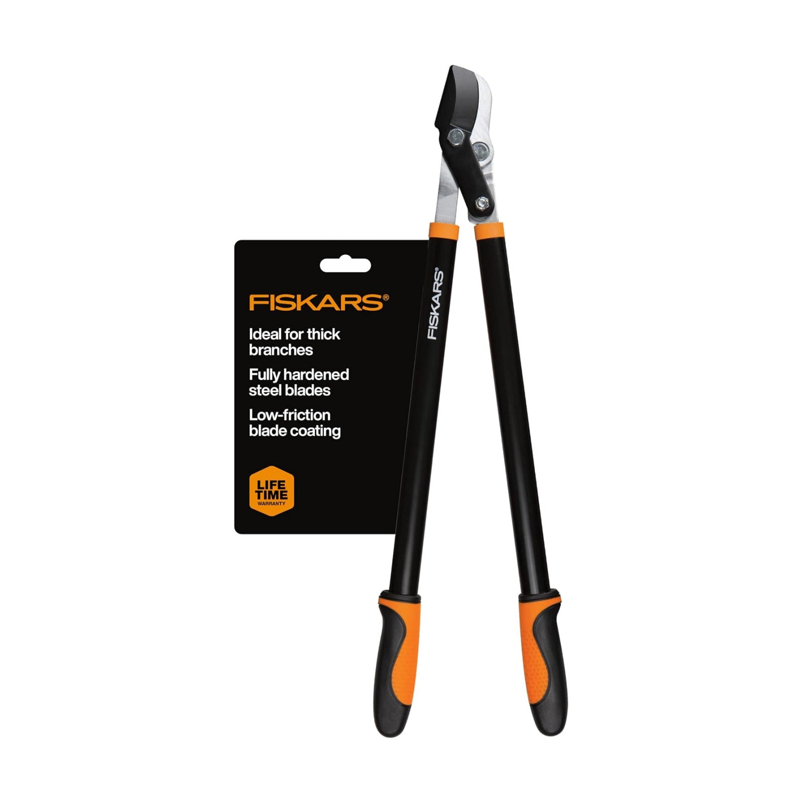 Fiskars 28" Power-Lever Garden Bypass Loppers, 1.75" Cut Capacity