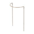 Gardener's Supply Company Jardin Half Round Plant Supports -18" x 35" | Sturdy Powder Coated Metal Outdoor Garden Plant
