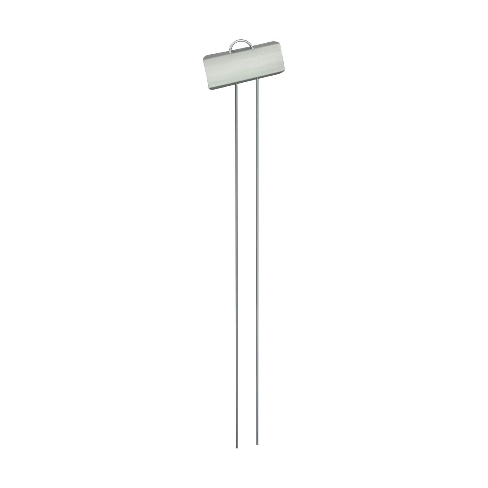 GardenMate 25-Pack Weatherproof XL Metal Plant Labels, Height 21", Label Area 3 1/2'' x 1 1/4''