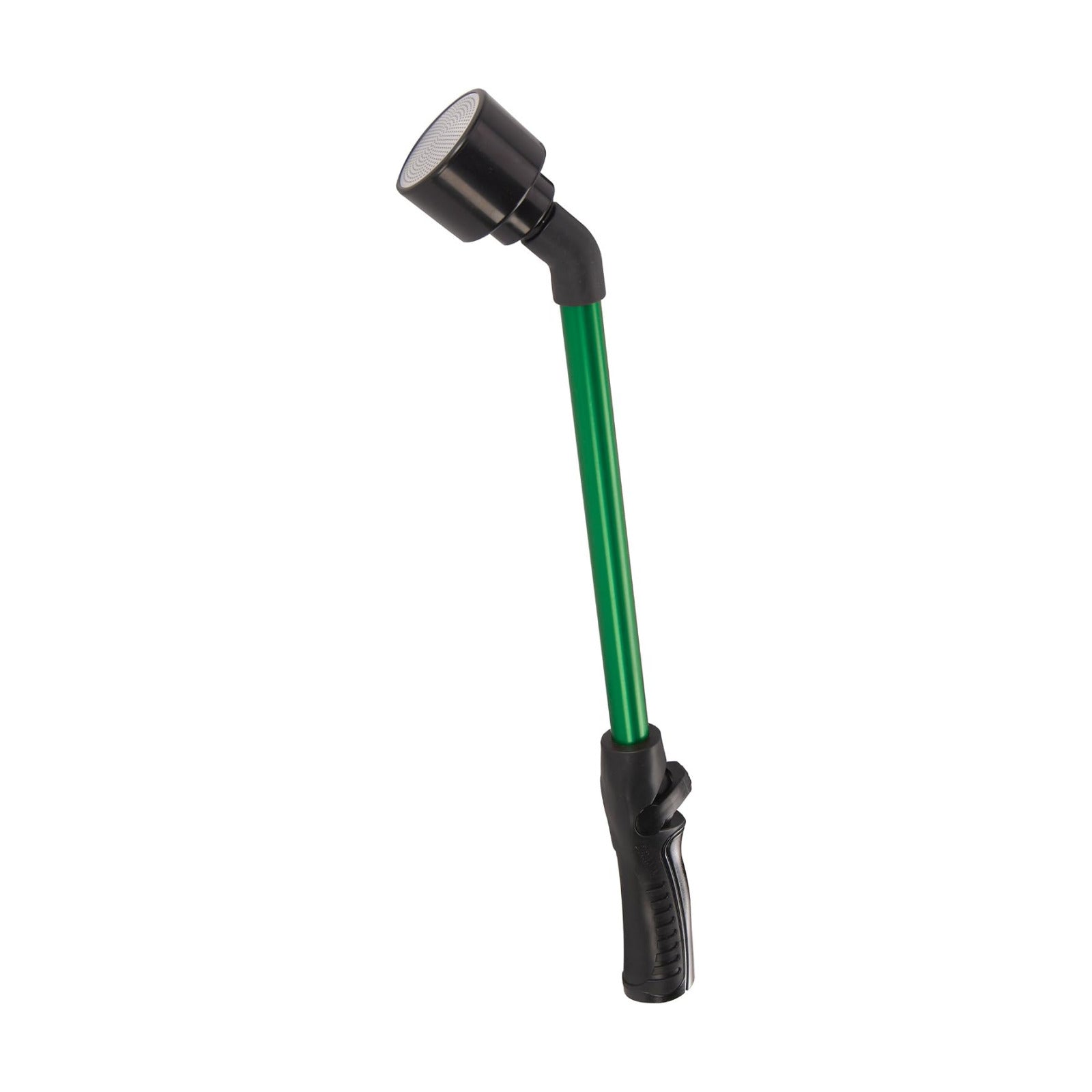Dramm Rain Wand with One Touch Thumb Valve – Gentle Full Flow Shower Head Watering Wand for Garden Hose, Aluminum