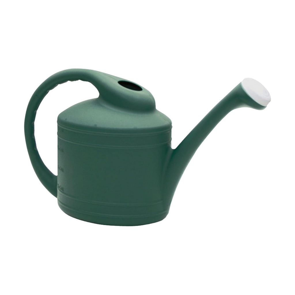 Southern Patio Large 2 Gallon Plastic Rainfall Garden Plant Watering Can, Green