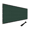 Windscreen4less Privacy Fence Screen 6'x50' Heavy Duty Windscreen Fencing Mesh Fabric Shade Cover for Outdoor Wall