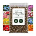 Eden Brothers All Annual Wildflower Mixed Seeds for Planting, 1 lb | 480,000+ Seeds with Sunflower, Indian Blanket