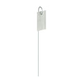 GardenMate 25-Pack Weatherproof Hook Metal Plant Labels Hanging on a Metal Rod, Height 10", Label Area 3'' x 1 3/8''