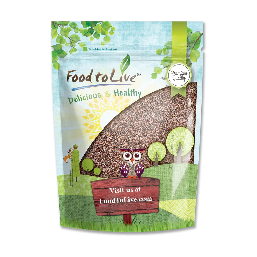 Food to Live - Broccoli Seeds for Sprouting, 1 Pound Vegan, Kosher, Sirtfood, Bulk. Rich in Sulforaphane, Vitamin C