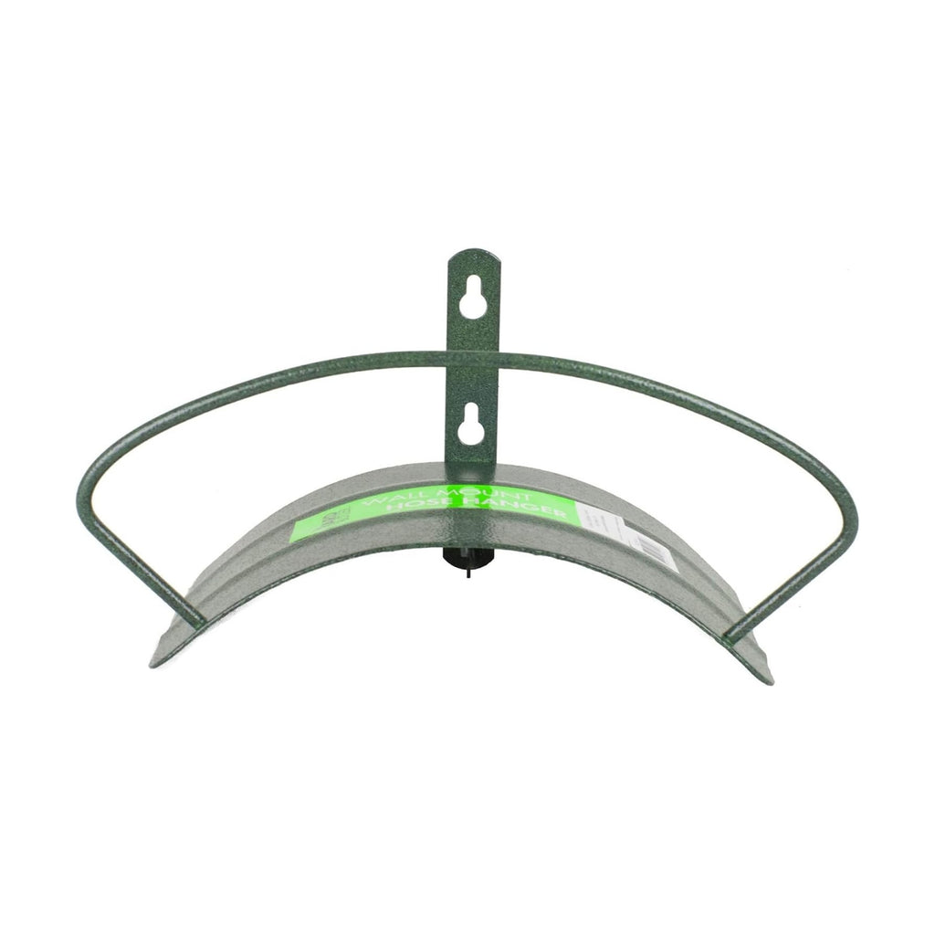 Yard Butler Heavy Duty Wall-Mounted Hose Hanger - Classic Design, Green | Heavy Duty Wall-Mounted Hose Hanger, Holds Up
