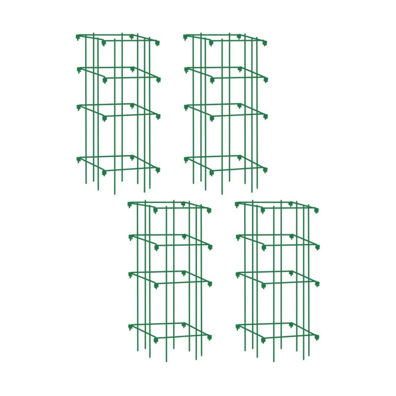 Gardener's Supply Company Lifetime Tomato Cages, Green, Set of 4