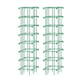 Gardener’s Supply Company Extra Tall Heavy-Guage Square Tomato Cages | Easy Fold Plant Supports & Vegetable Garden
