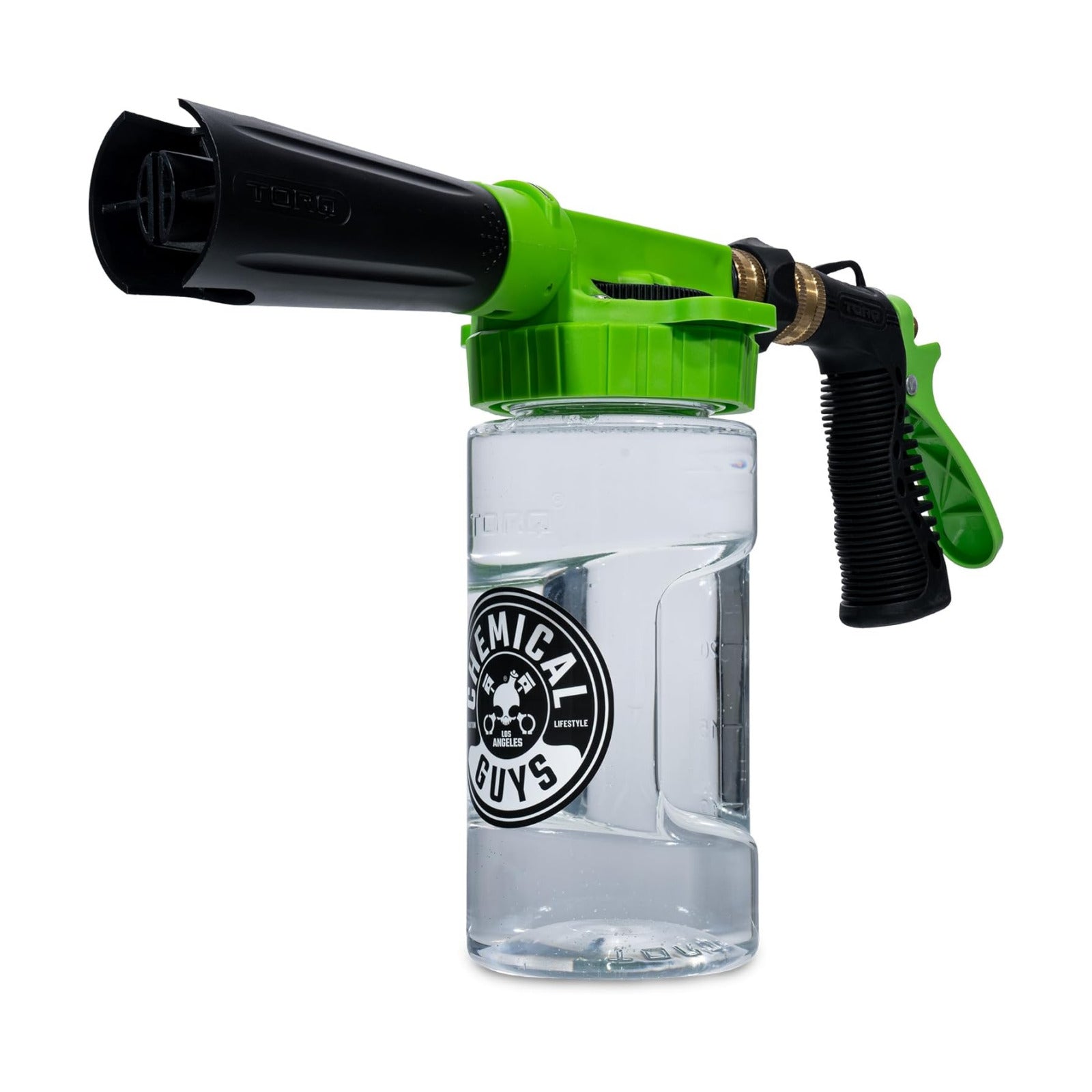 Chemical Guys, TORQ Foam Blaster 6 Cannon, Garden Hose Attachment for Cars | Sprays thick clinging suds straight off