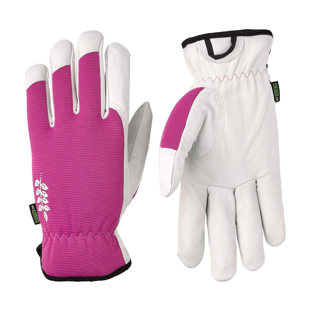 Hestra Job Kobolt Garden Glove, Leather Gardening Gloves for Pruning, Digging, & Outdoor Yard Work for Men & Women