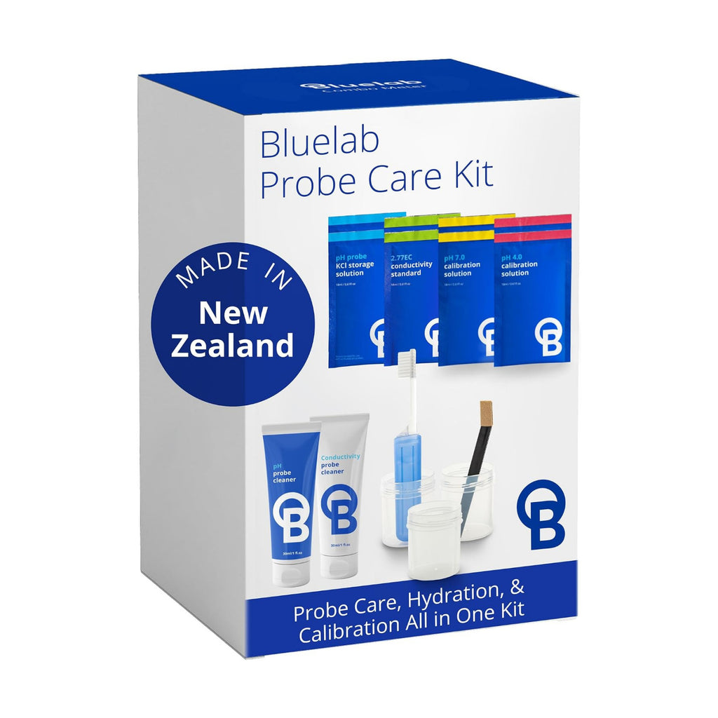 CAREKITPHCON Probe Care Kit for pH and Conductivity (TDS/PPM) Probes and Pens with 4 Solutions and Cleaners, Cleaning