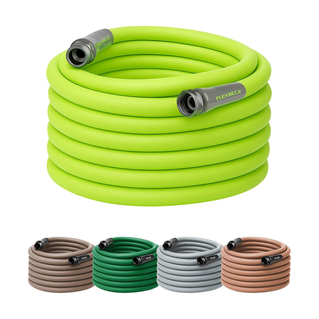 Flexzilla Garden Hose 5/8 in. x 75 ft., Lightweight All-Weather Water Hose, Durable and Flexible, Leak-Free Connections
