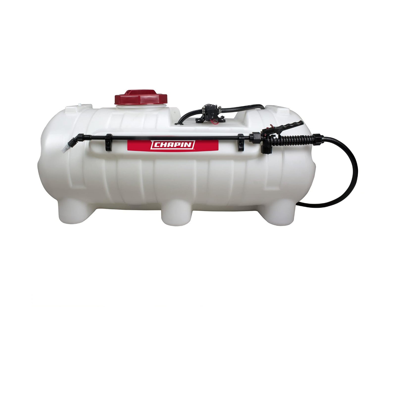 Chapin 97400E Made in the USA 25 Gallon ATV/UTV 12 Volt Mounted Spot Sprayer With 5 Inch Wide Mouth, High Performing 12