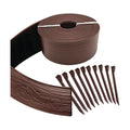 MASTER MARK Terrace Board, Landscape Coiled Edging, Grass Barrier, Bender Board, Flower Bed, Vegetable Garden Borders 5