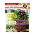 Todd's Seeds Rambo Radish Sprouting Seeds, 1/2 lb – Non-GMO | Striking red/purple sprouts. Ready in 5 days. High