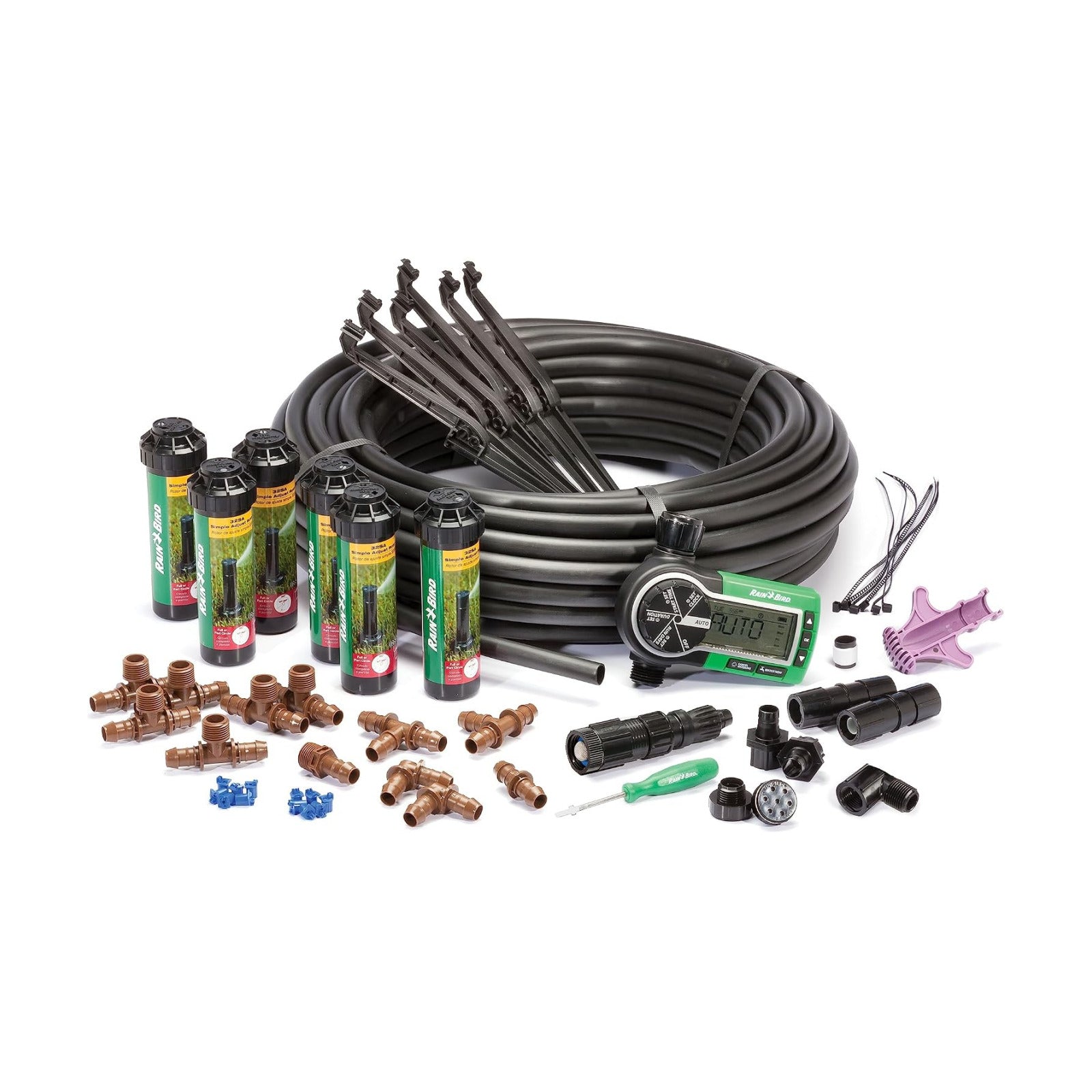 Rain Bird 32ETI DIY Install In-Ground Automatic Sprinkler Kit
