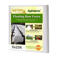 Agfabric Plant Covers Freeze Protection 6Ftx25Ft 0.9oz Frost Blankets for Plants Plant Frost Protection Covers Garden Winter Frost pests Protection,White