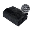 Agfabric 6.5 X 20ft 30% Sun Shade Sun Shade Fabric Sunblock Shade Cloth Cover with Clips for Plants, Black