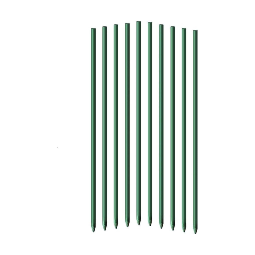 Garden Stakes 6-Ft for Climbing Plants Supports Pole 20 Pack Rust-Free Plant Sticks Fence Post