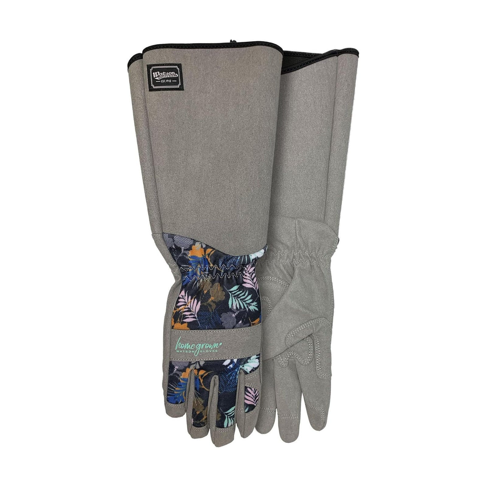 Watson Gloves #307 Game of Thorns Ladies Gauntlet Gardening Gloves made with Recycled WasteNot™ Polyester (L (Pack of