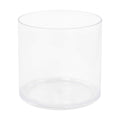 Royal Imports Plastic Cylinder Flower Vase Non-Breakable Acrylic 5"x5"