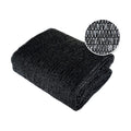 Agfabric 50% Shade Cloth 8 X 12ft Sun Shade Fabric Sunblock Shade Cloth Cover with Clips for Plants, Black