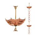 Good Directions 486P-8 Umbrella Rain Chain 8-1/2 Feet Long, Extra Large Umbrellas, 100% Pure Copper
