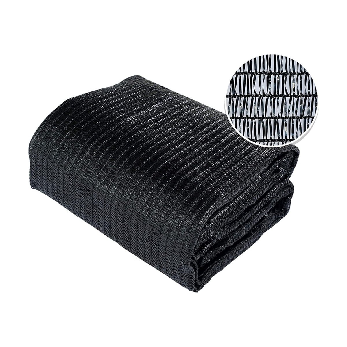 Agfabric 40% Shade Cloth 10X 50ft Sun Shade Fabric Sunblock Shade Cloth Cover with Clips for Plants, Black