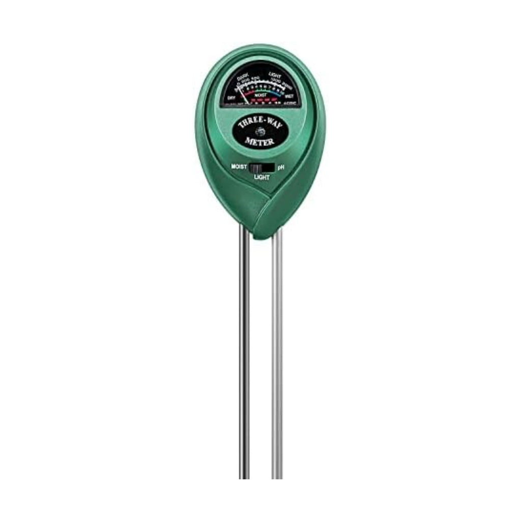 VIVOSUN Plant Soil Moisture Meter, 3-in-1 pH Tester, Indoor & Outdoor Use