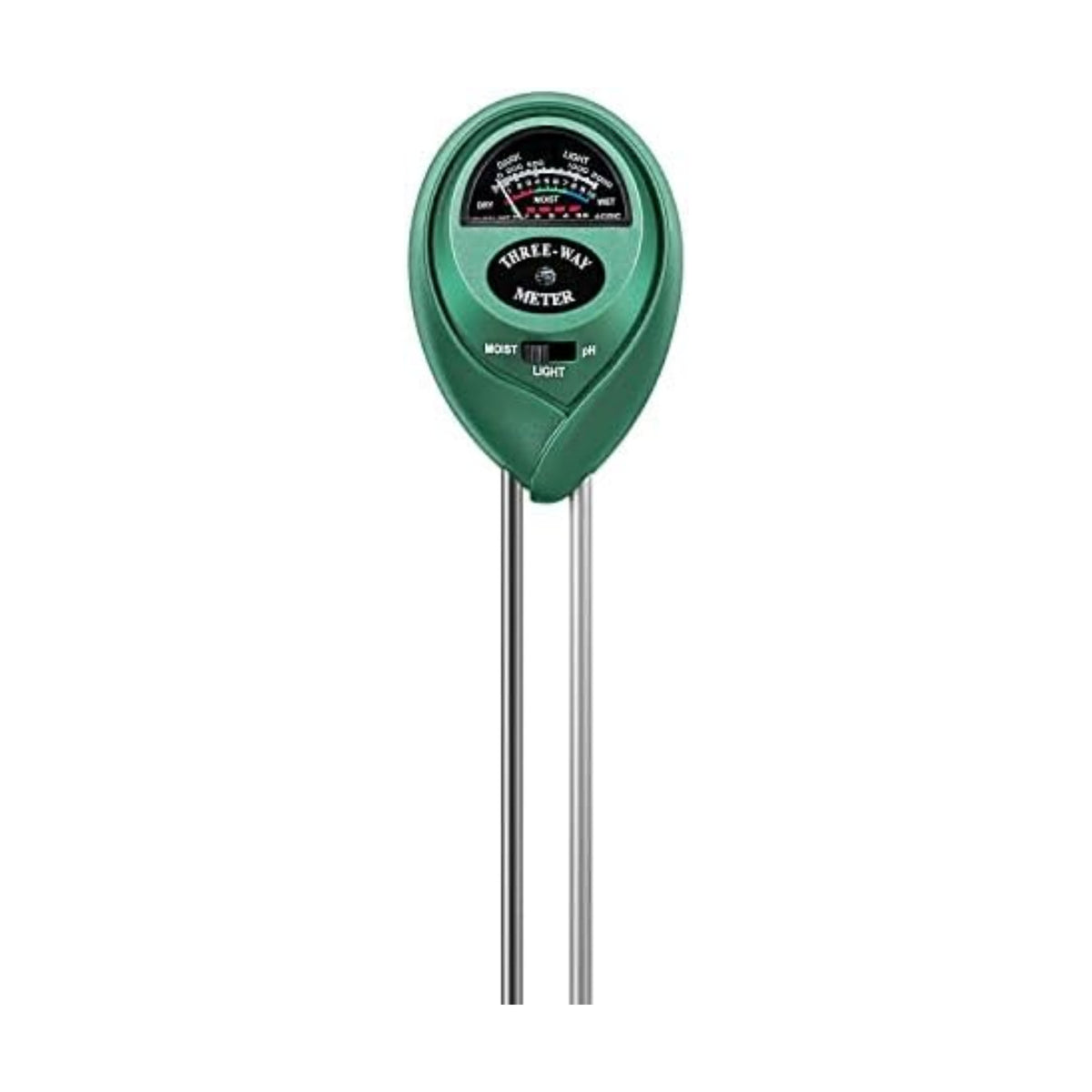 VIVOSUN Plant Soil Moisture Meter, 3-in-1 pH Tester, Indoor & Outdoor Use