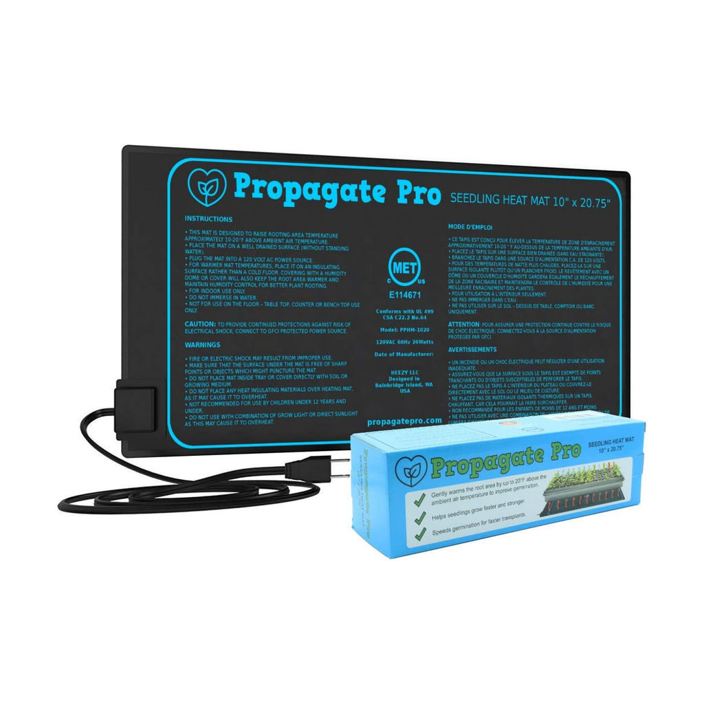 Seedling Heating Mat | Fits (1) Standard 1020 Tray | Germination Grow Heat Pad for Seed & Starter Plants Soil Warmer