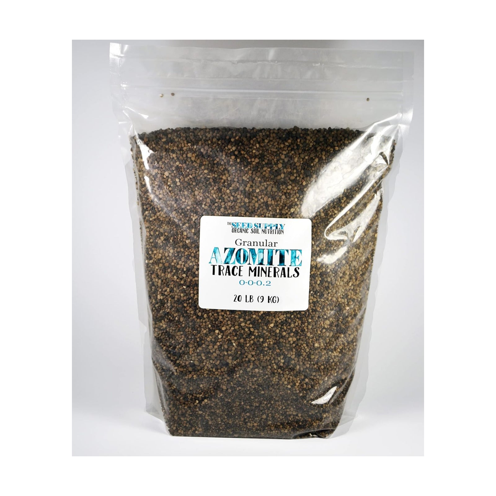 20 Pound Granular AZOMITE - Natural Trace Mineral Granulated Fertilizer