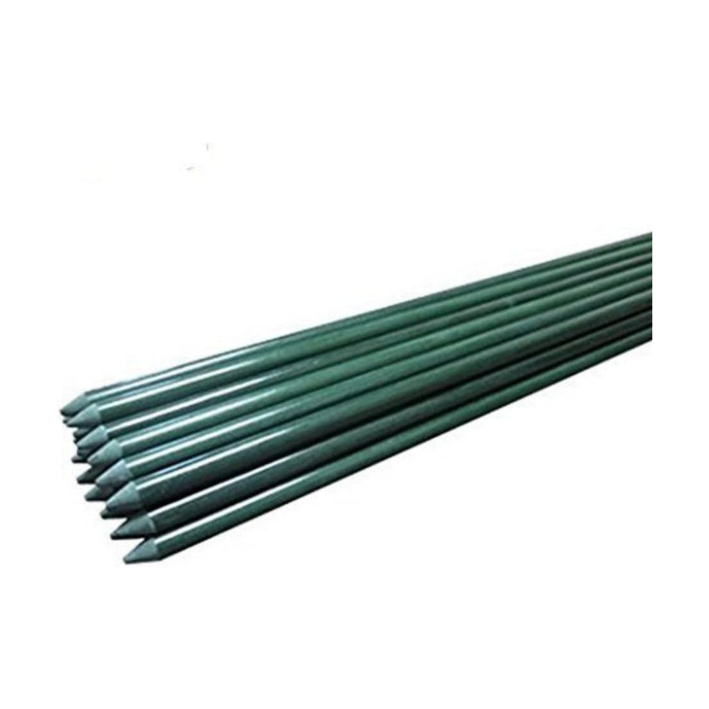6ft Garden Stakes 20pack, Diameter 1/4'' Plant Stakes 72'' Long, Never Rust/Rot, Better Than Wood and Bamboo Stakes