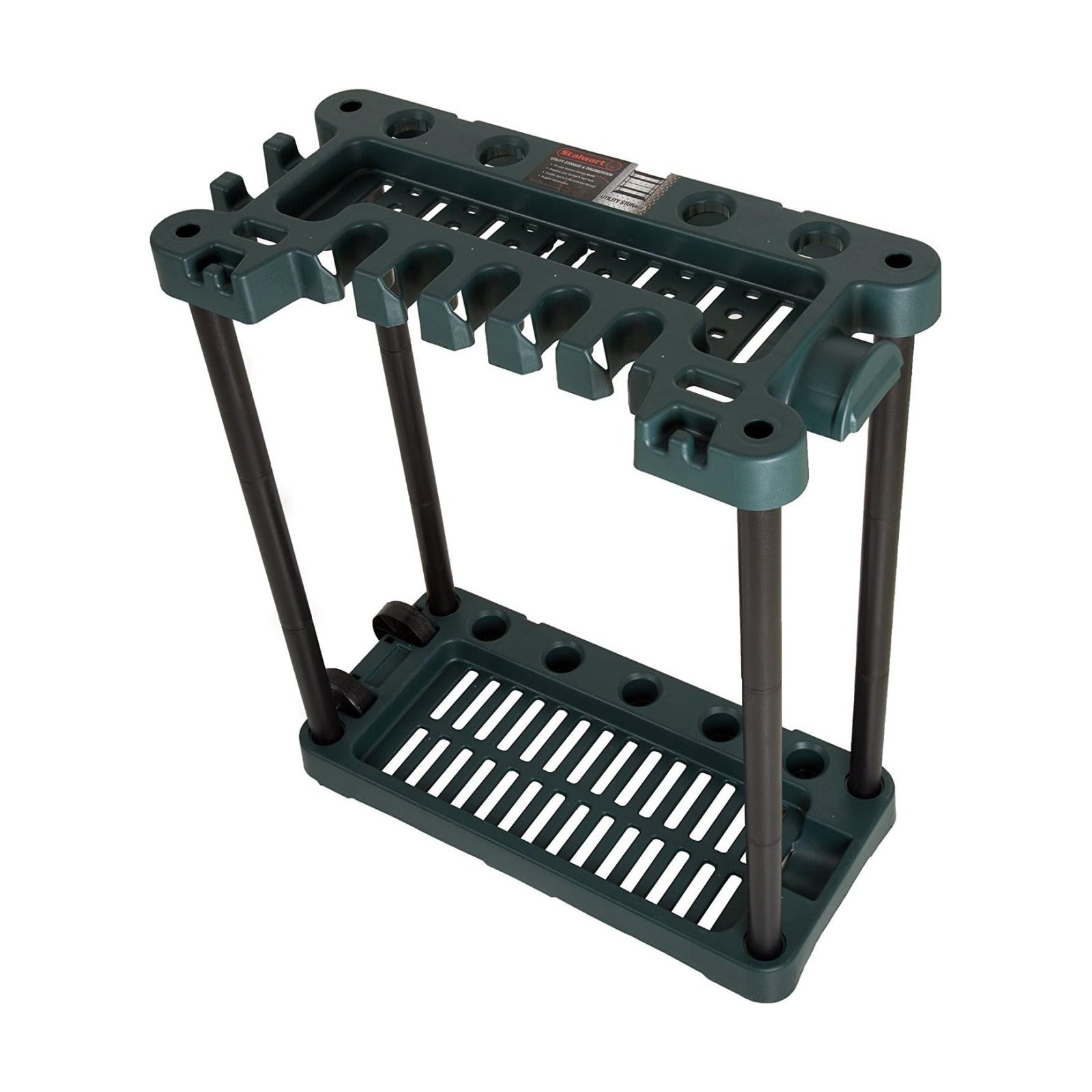 Garden Tool Organizer - Utility Rack, Holds Yard Tools - Garage Organizers and Storage Home Essentials by Stalwart - 40